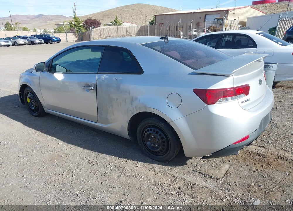 2010 KIA FORTE KOUP SX VIN: KNAFW6A32A5262527