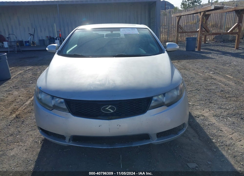 2010 KIA FORTE KOUP SX VIN: KNAFW6A32A5262527