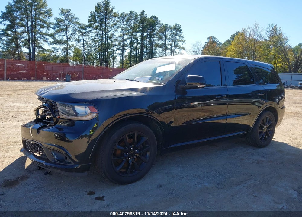 2017 DODGE DURANGO R/T RWD VIN: 1C4SDHCT0HC636378