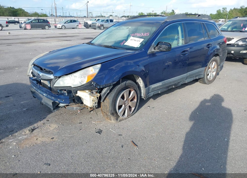 2011 SUBARU OUTBACK 2.5I PREMIUM VIN: 4S4BRBCC5B3404103