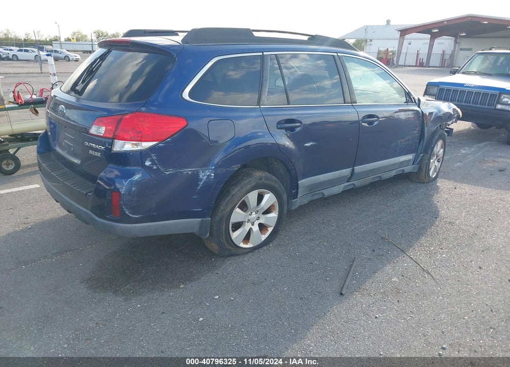 2011 SUBARU OUTBACK 2.5I PREMIUM VIN: 4S4BRBCC5B3404103