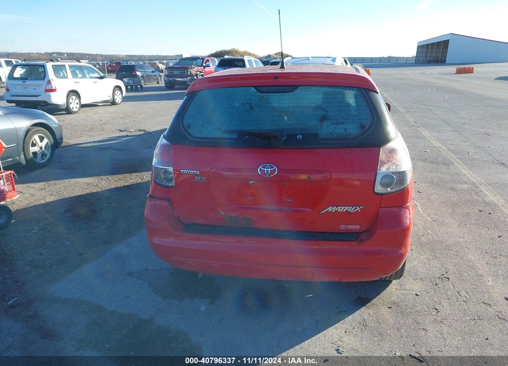2006 TOYOTA MATRIX/XR VIN: 2T1KR32E76C579379
