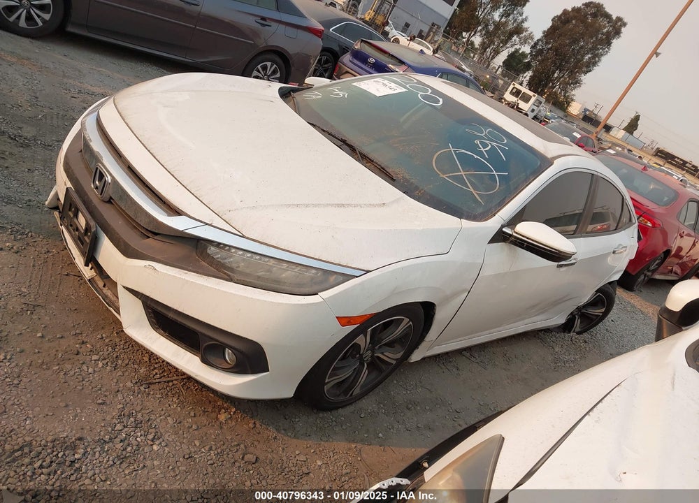 2016 HONDA CIVIC TOURING VIN: 2HGFC1F97GH641652