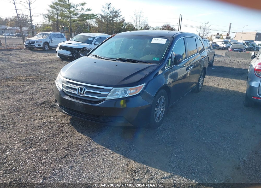 2013 HONDA ODYSSEY EX-L VIN: 5FNRL5H62DB050815