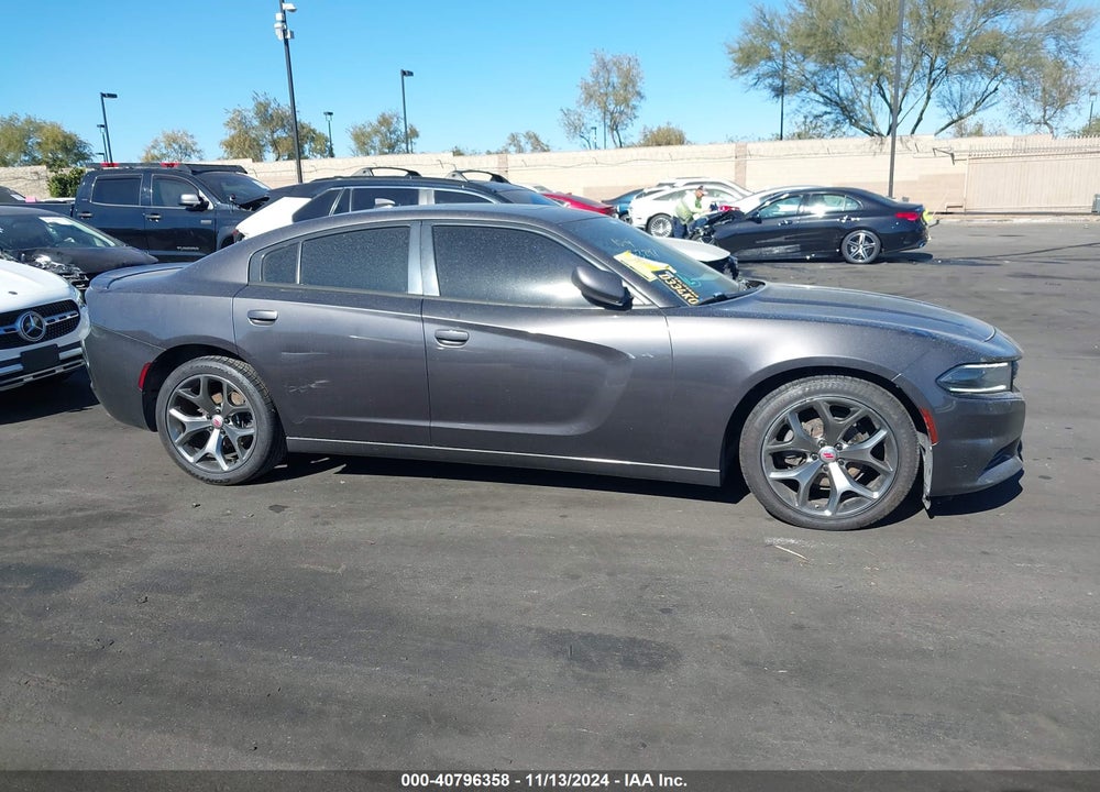 2016 DODGE CHARGER SXT VIN: 2C3CDXHGXGH110334