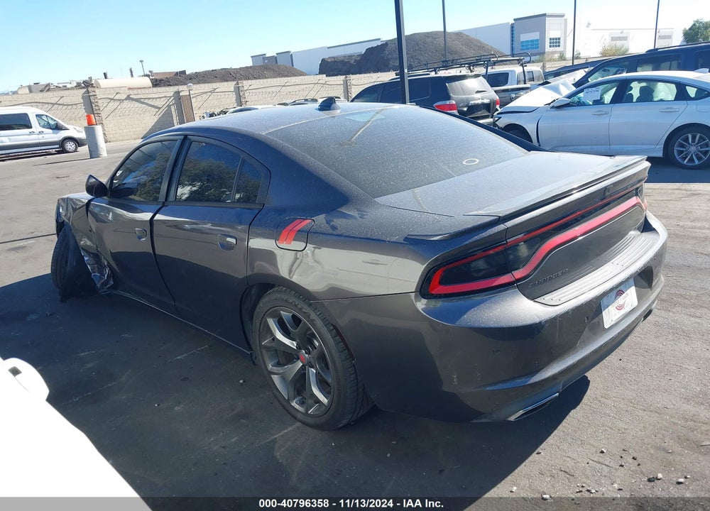 2016 DODGE CHARGER SXT VIN: 2C3CDXHGXGH110334