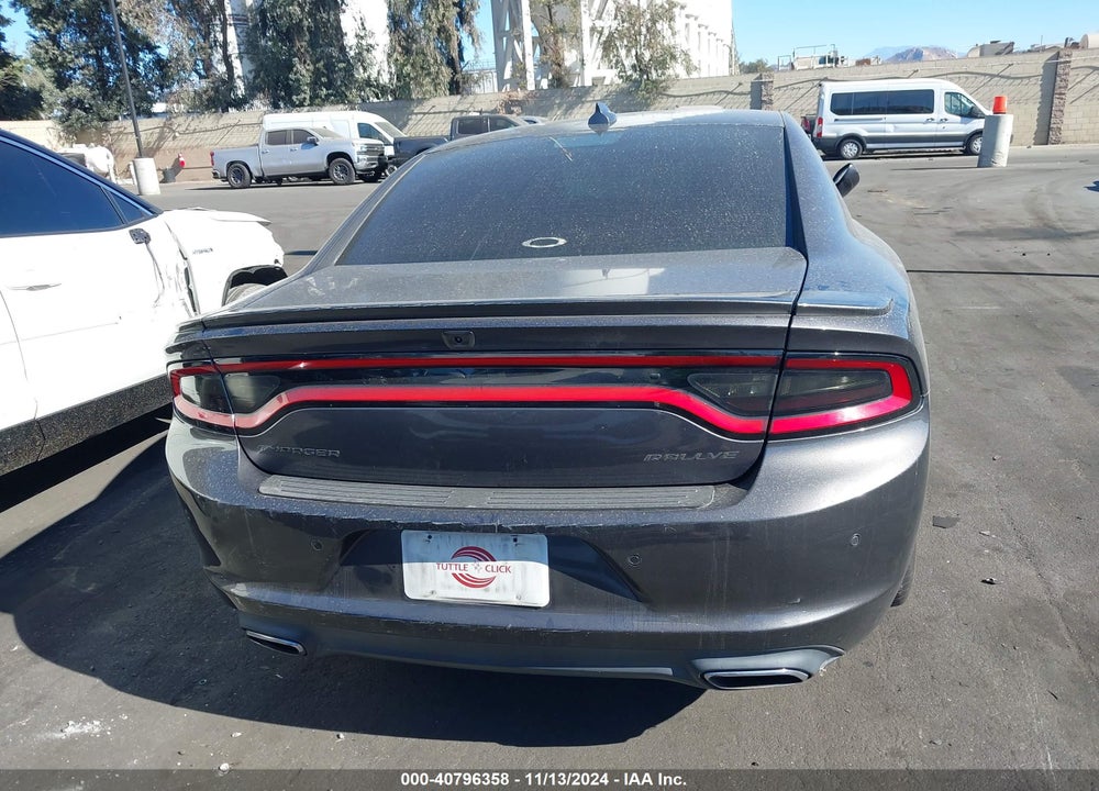 2016 DODGE CHARGER SXT VIN: 2C3CDXHGXGH110334
