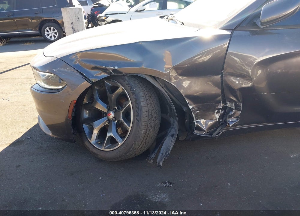 2016 DODGE CHARGER SXT VIN: 2C3CDXHGXGH110334