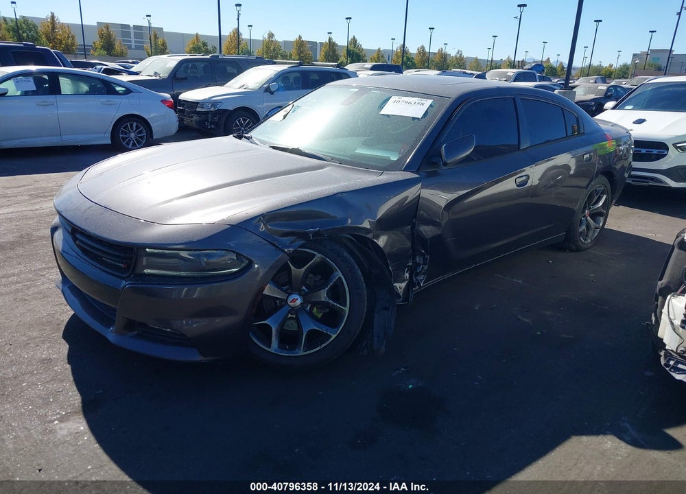 2016 DODGE CHARGER SXT VIN: 2C3CDXHGXGH110334