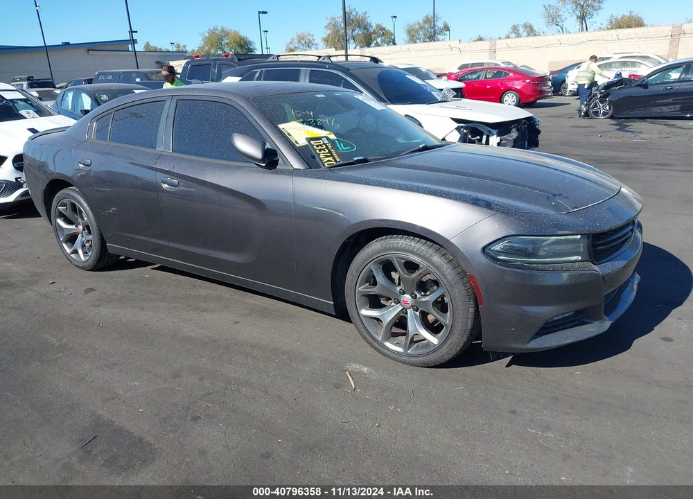 2016 DODGE CHARGER SXT VIN: 2C3CDXHGXGH110334