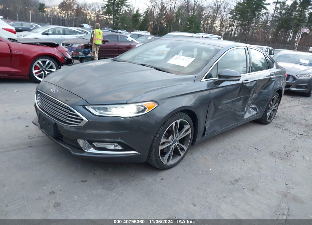 2017 FORD FUSION TITANIUM VIN: 3FA6P0D99HR120539