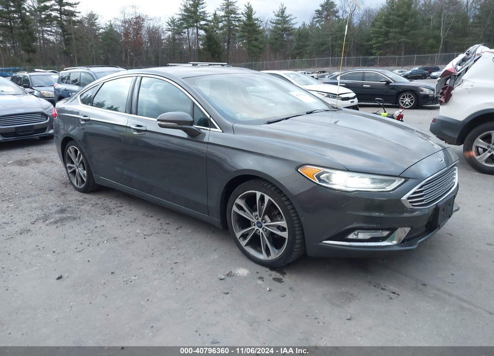 2017 FORD FUSION TITANIUM VIN: 3FA6P0D99HR120539