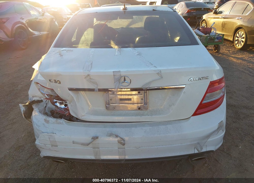 2010 MERCEDES-BENZ C 300 LUXURY 4MATIC/SPORT 4MATIC VIN: WDDGF8BB6AR103100