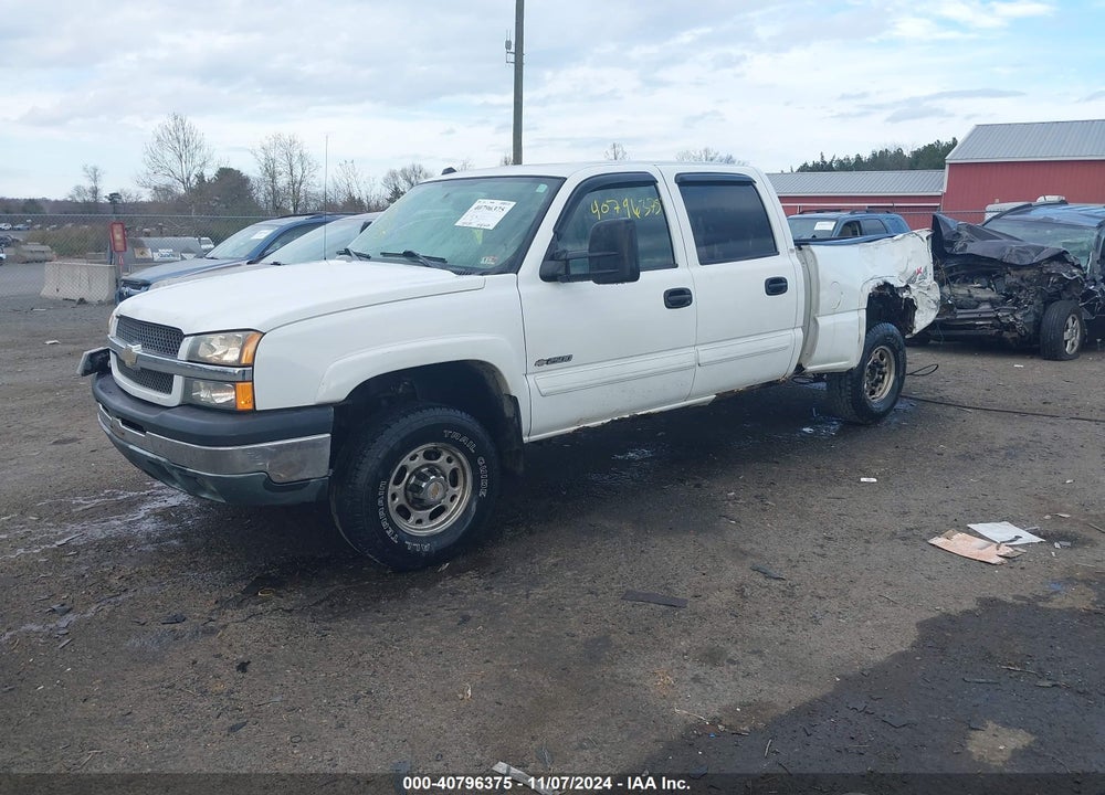 2004 CHEVROLET SILVERADO 2500 LS VIN: 1GCGK23U74F191809