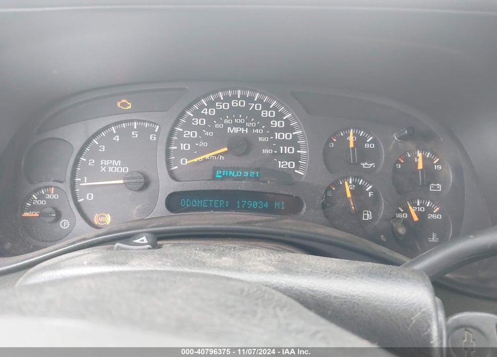 2004 CHEVROLET SILVERADO 2500 LS VIN: 1GCGK23U74F191809