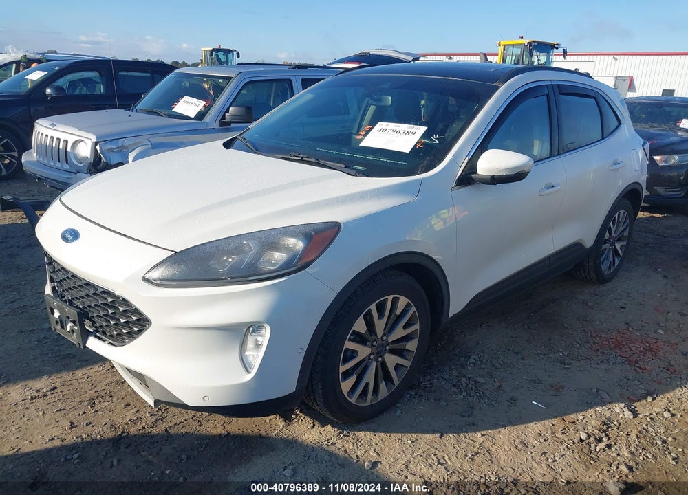 2020 FORD ESCAPE TITANIUM HYBRID VIN: 1FMCU0DZ7LUA67732