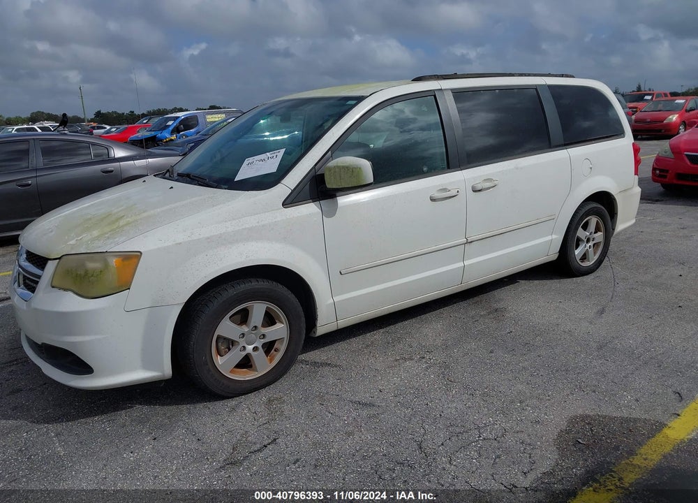 2012 DODGE GRAND CARAVAN SXT VIN: 2C4RDGCG3CR364565