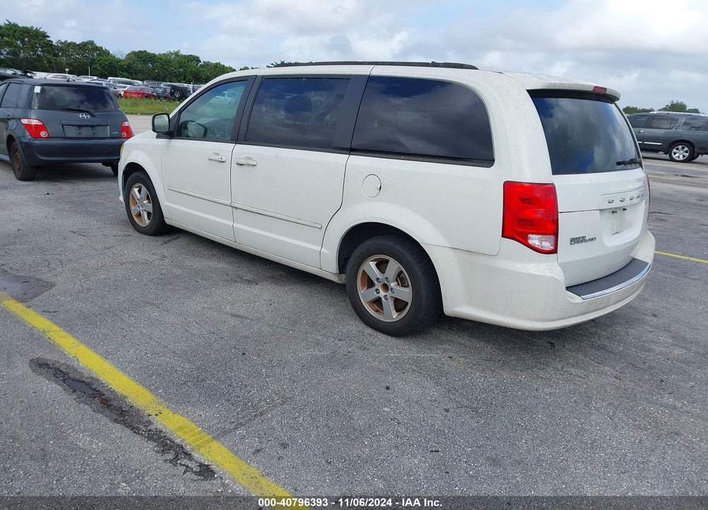 2012 DODGE GRAND CARAVAN SXT VIN: 2C4RDGCG3CR364565
