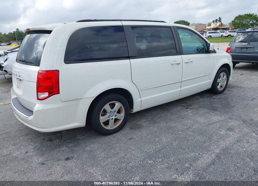 2012 DODGE GRAND CARAVAN SXT VIN: 2C4RDGCG3CR364565