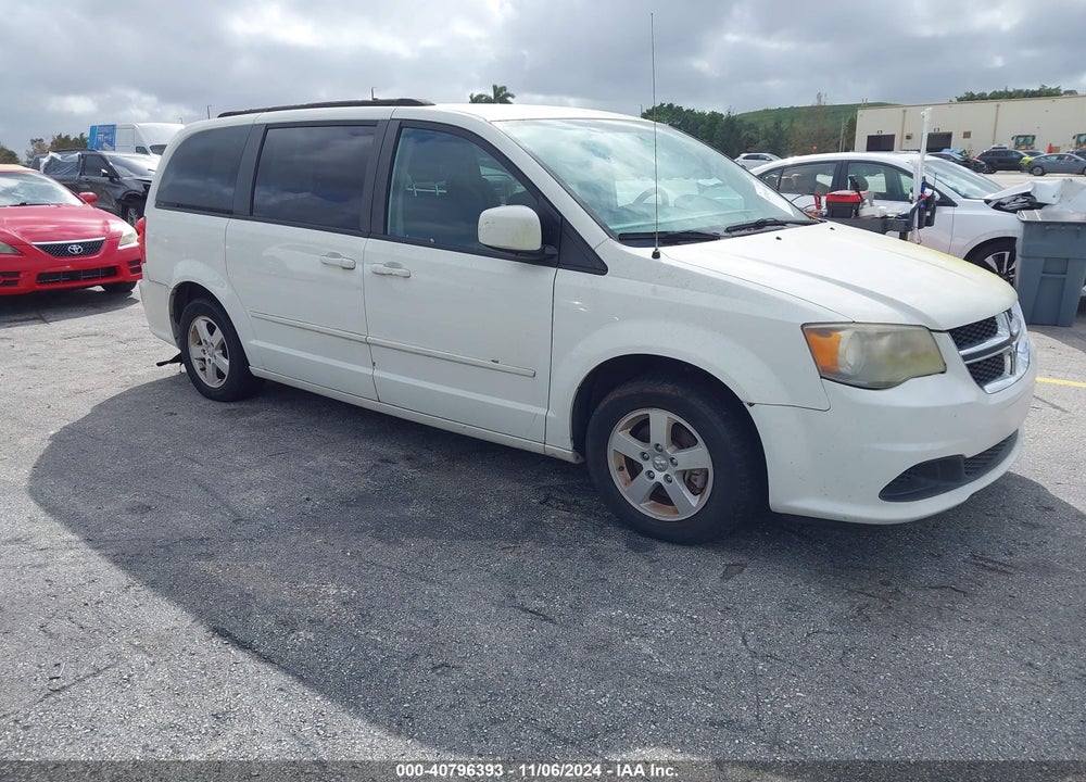 2012 DODGE GRAND CARAVAN SXT VIN: 2C4RDGCG3CR364565