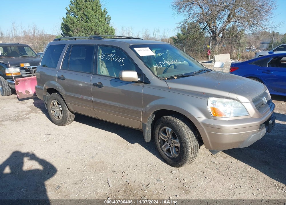 2003 HONDA PILOT VIN: 2HKYF18593H605889