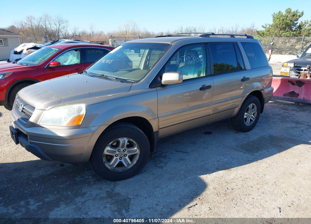 2003 HONDA PILOT VIN: 2HKYF18593H605889