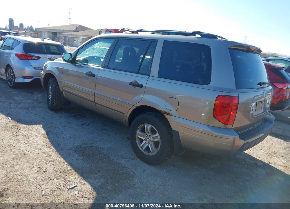 2003 HONDA PILOT VIN: 2HKYF18593H605889