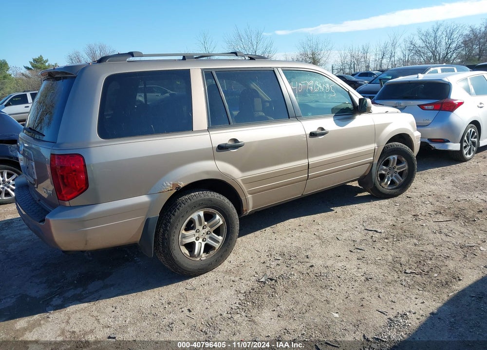 2003 HONDA PILOT VIN: 2HKYF18593H605889
