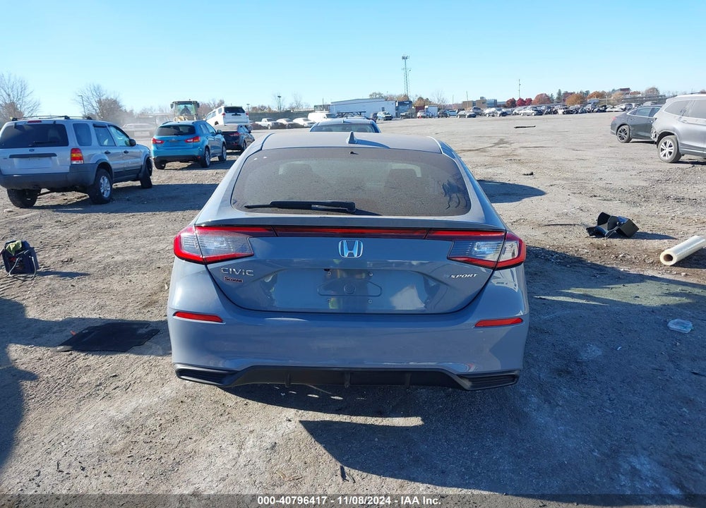 2022 HONDA CIVIC SPORT VIN: 19XFL2H8XNE002750