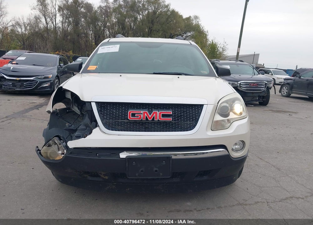 2012 GMC ACADIA SLE VIN: 1GKKRPED1CJ396395