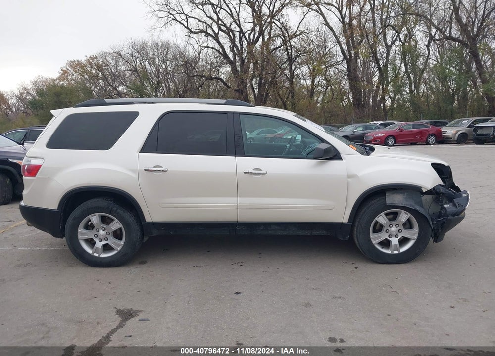 2012 GMC ACADIA SLE VIN: 1GKKRPED1CJ396395