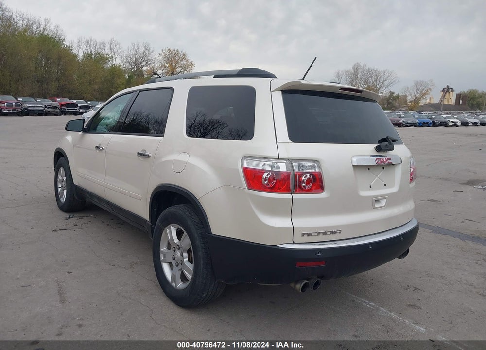 2012 GMC ACADIA SLE VIN: 1GKKRPED1CJ396395