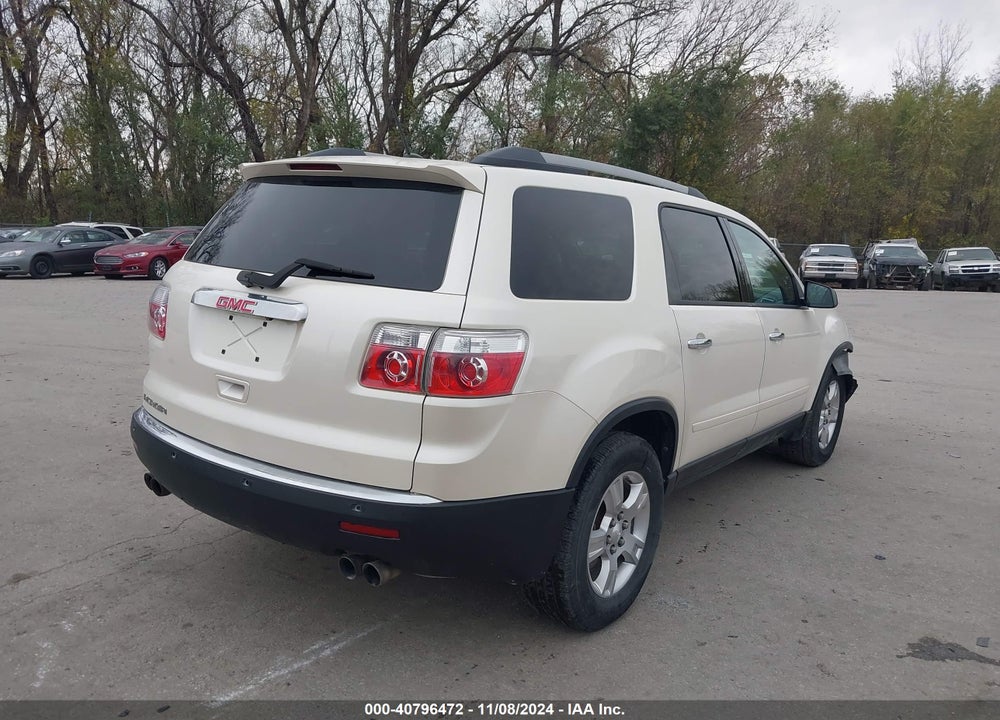 2012 GMC ACADIA SLE VIN: 1GKKRPED1CJ396395