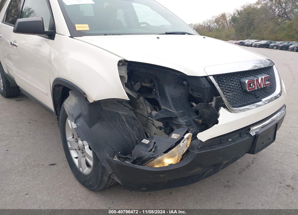 2012 GMC ACADIA SLE VIN: 1GKKRPED1CJ396395