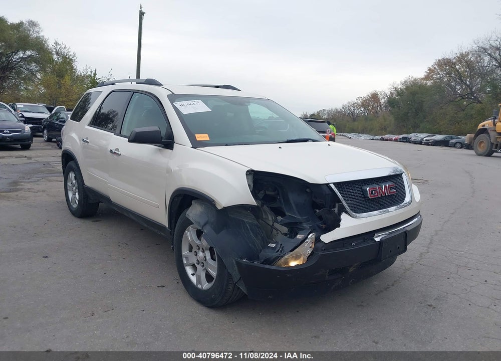 2012 GMC ACADIA SLE VIN: 1GKKRPED1CJ396395
