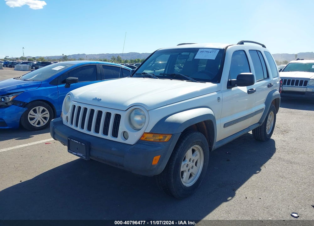 2007 JEEP LIBERTY SPORT VIN: 1J4GL48K27W633054