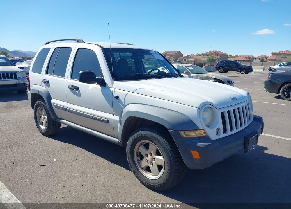 2007 JEEP LIBERTY SPORT VIN: 1J4GL48K27W633054