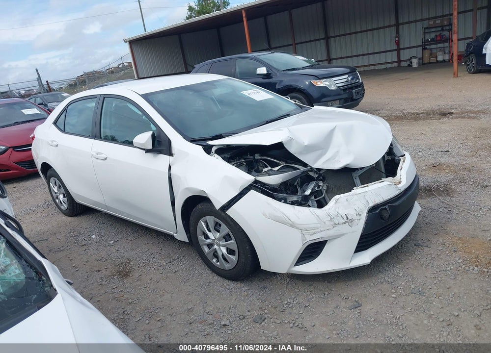 2015 TOYOTA COROLLA L VIN: 2T1BURHEXFC429100