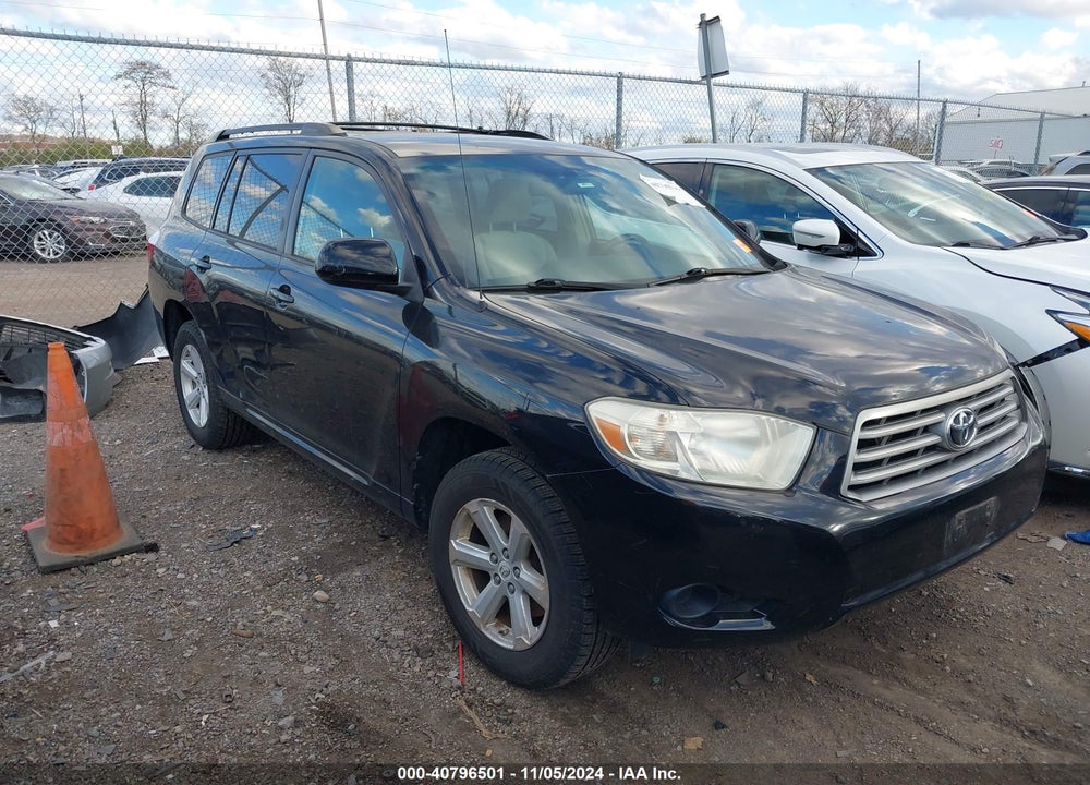 2009 TOYOTA HIGHLANDER VIN: JTEDA41A792004556