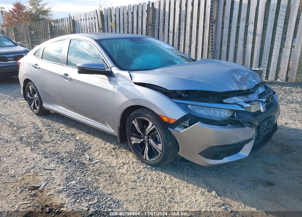 2017 HONDA CIVIC TOURING VIN: 19XFC1F96HE021791