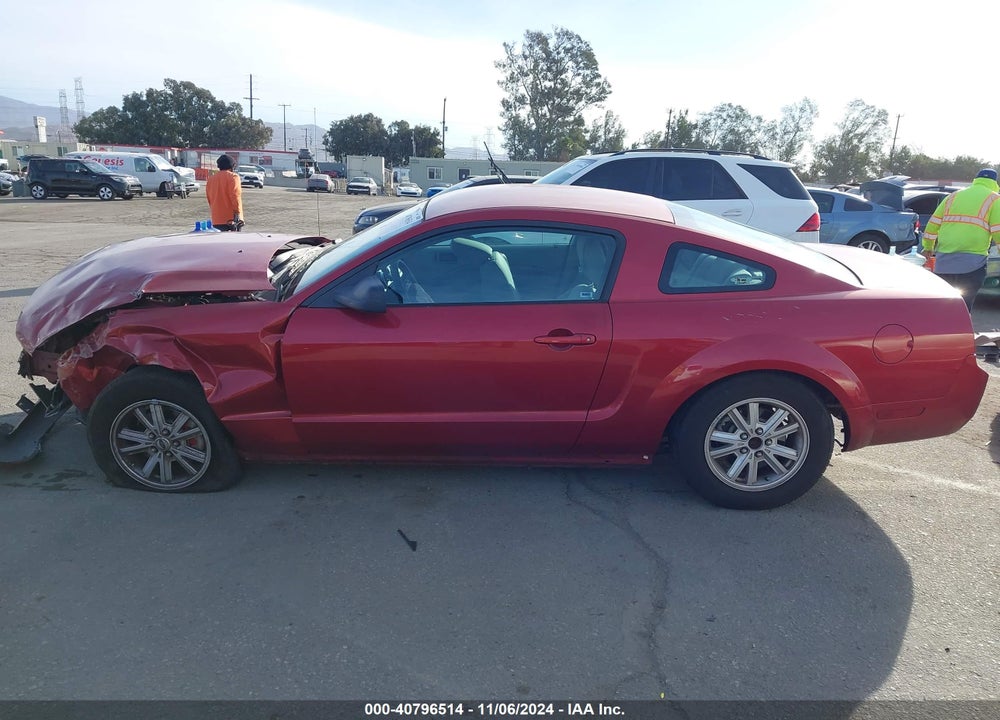 2005 FORD MUSTANG V6 DELUXE/V6 PREMIUM VIN: 1ZVFT80N655122347