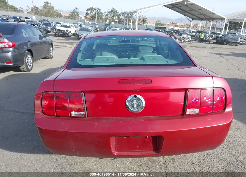 2005 FORD MUSTANG V6 DELUXE/V6 PREMIUM VIN: 1ZVFT80N655122347