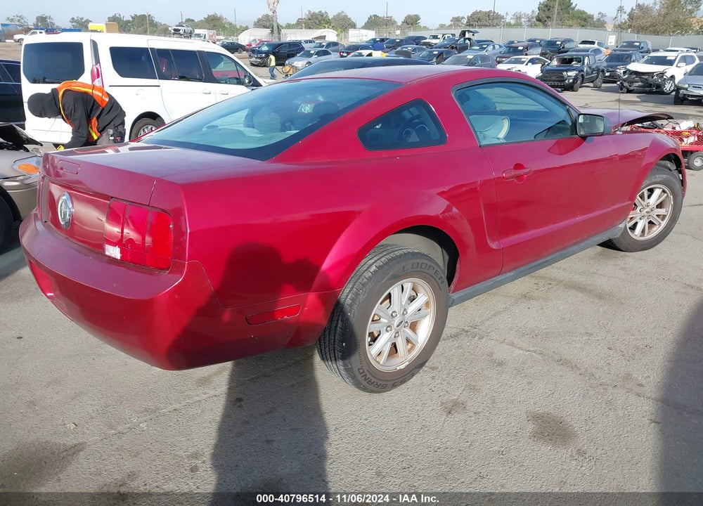 2005 FORD MUSTANG V6 DELUXE/V6 PREMIUM VIN: 1ZVFT80N655122347