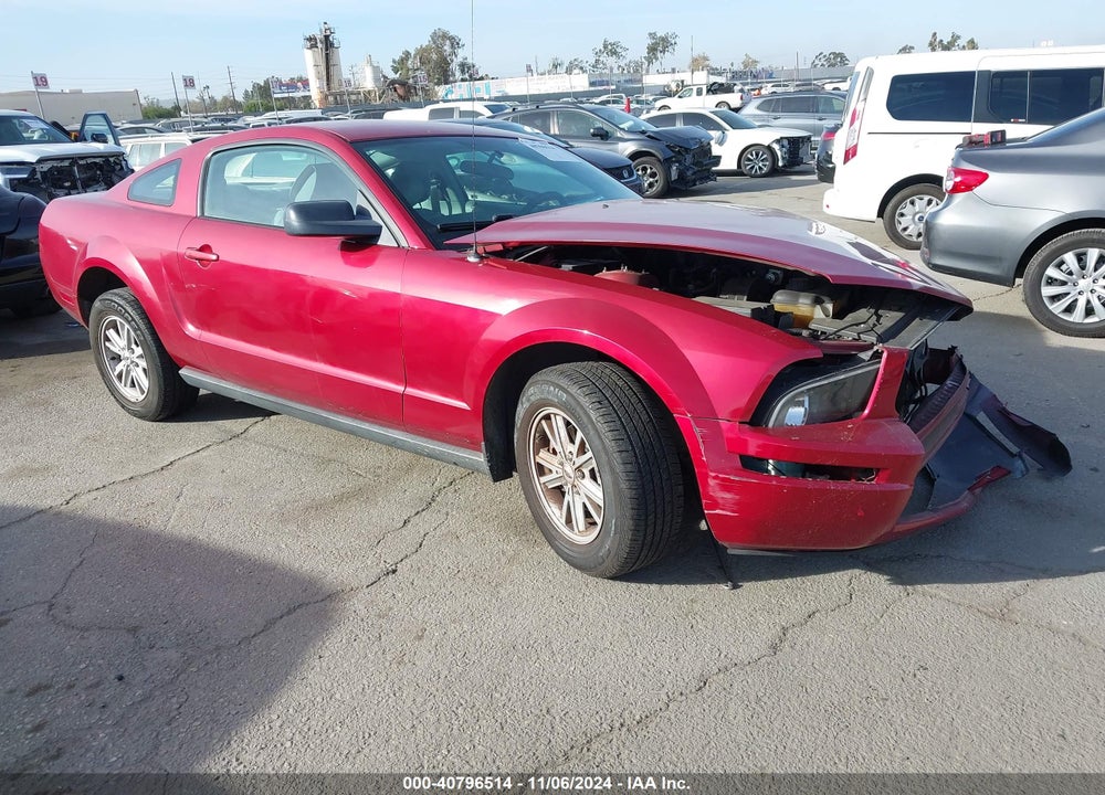 2005 FORD MUSTANG V6 DELUXE/V6 PREMIUM VIN: 1ZVFT80N655122347