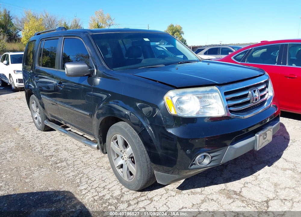 2014 HONDA PILOT TOURING VIN: 5FNYF4H92EB023719