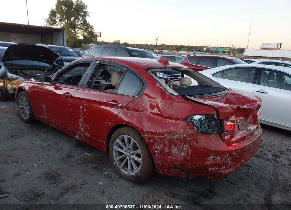 2017 BMW 320I VIN: WBA8E1G55HNU13720