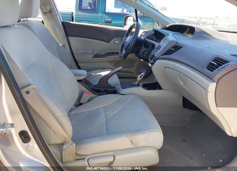 2012 HONDA CIVIC LX VIN: 19XFB2F59CE350399