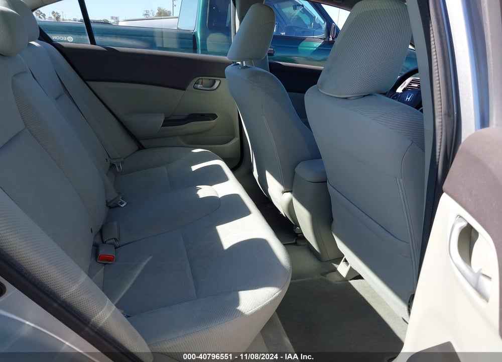 2012 HONDA CIVIC LX VIN: 19XFB2F59CE350399