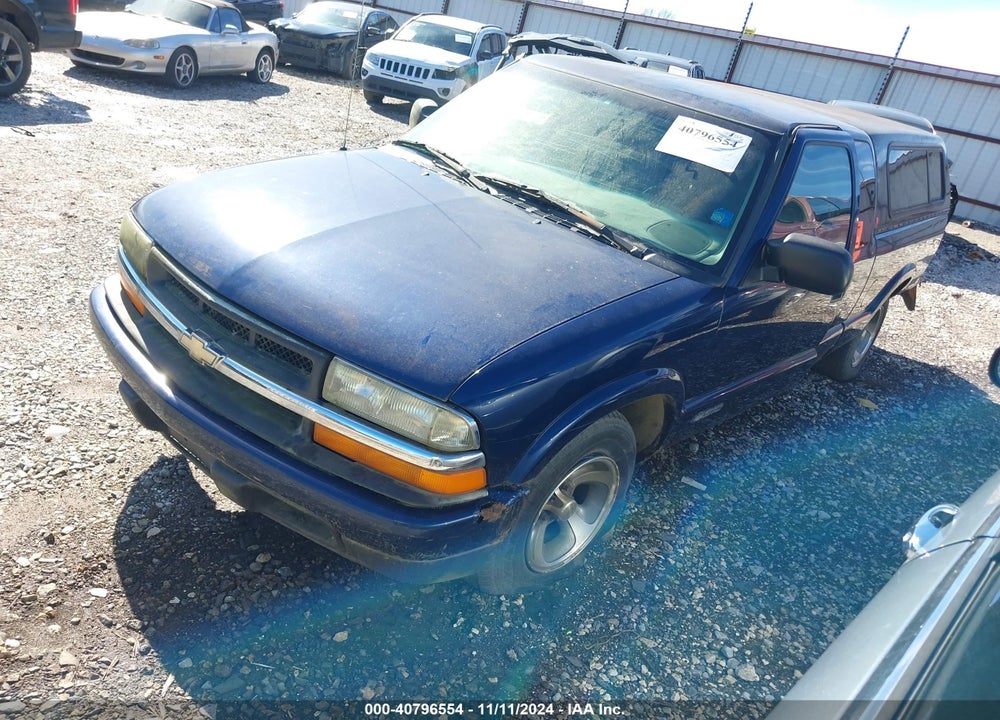 2002 CHEVROLET S-10 LS VIN: 1GCCS19W228133321