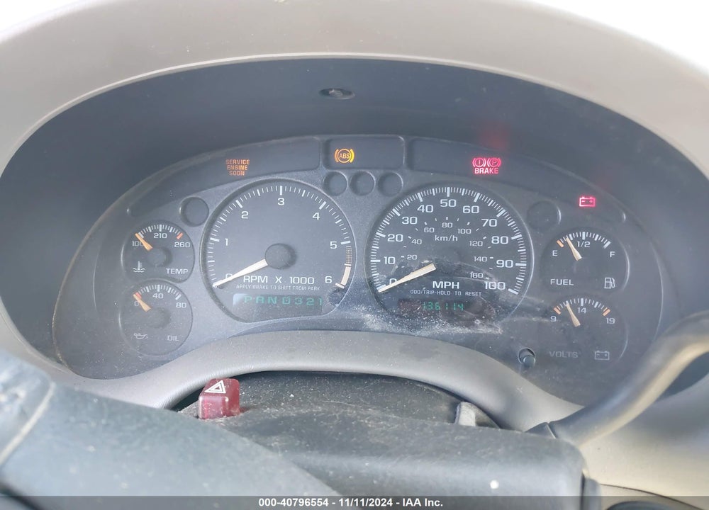 2002 CHEVROLET S-10 LS VIN: 1GCCS19W228133321